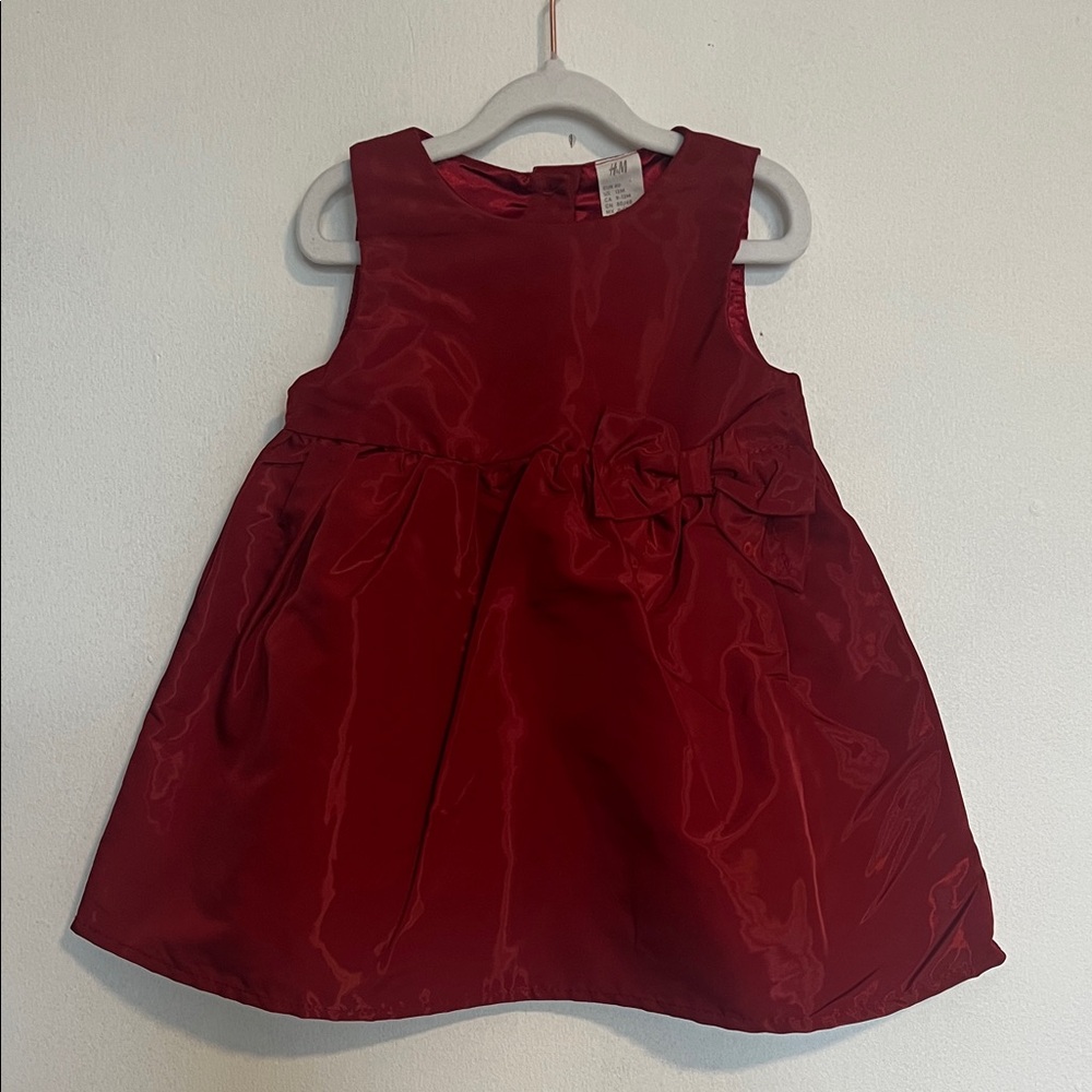 H&M Vibrant Red Formal Kids Dress
